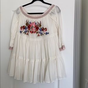 White Free People dress